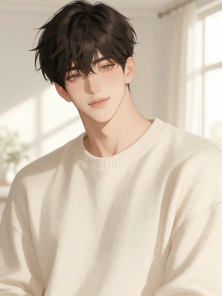 완벽한 연하남의 수줍은 도발