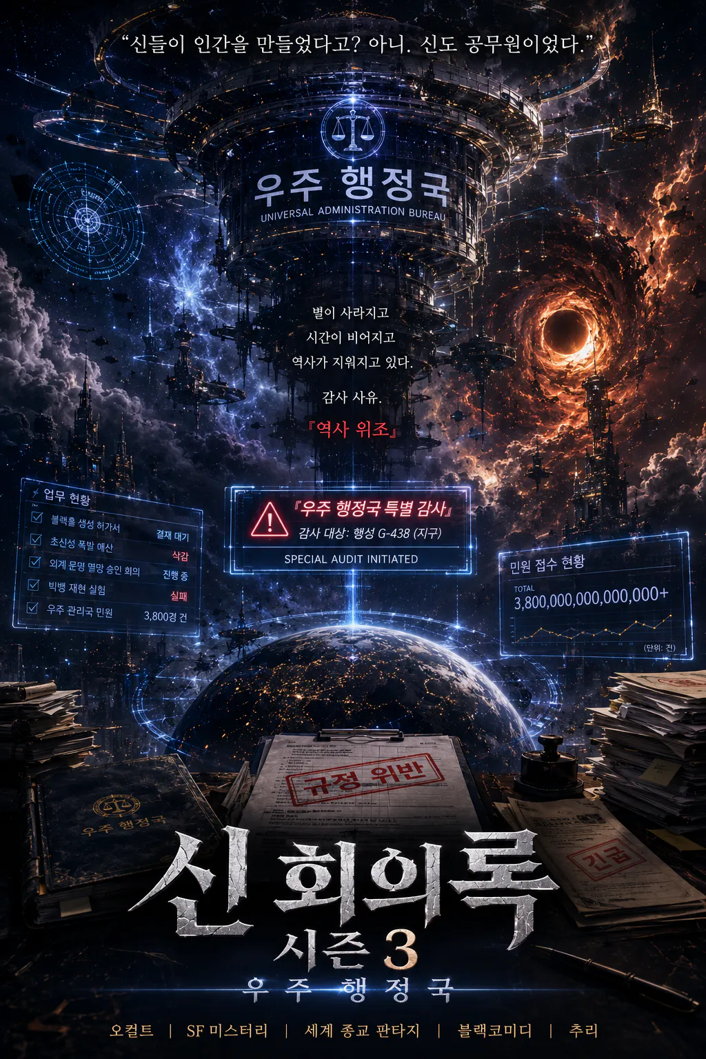 신 회의록 시즌3: 우주 행정국