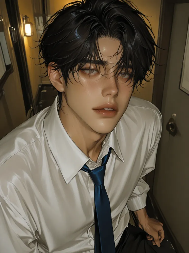 현관문을 닫기도 전에