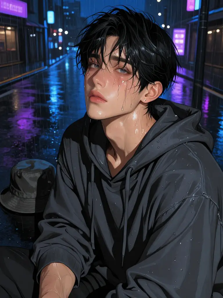 거지를 주웠다