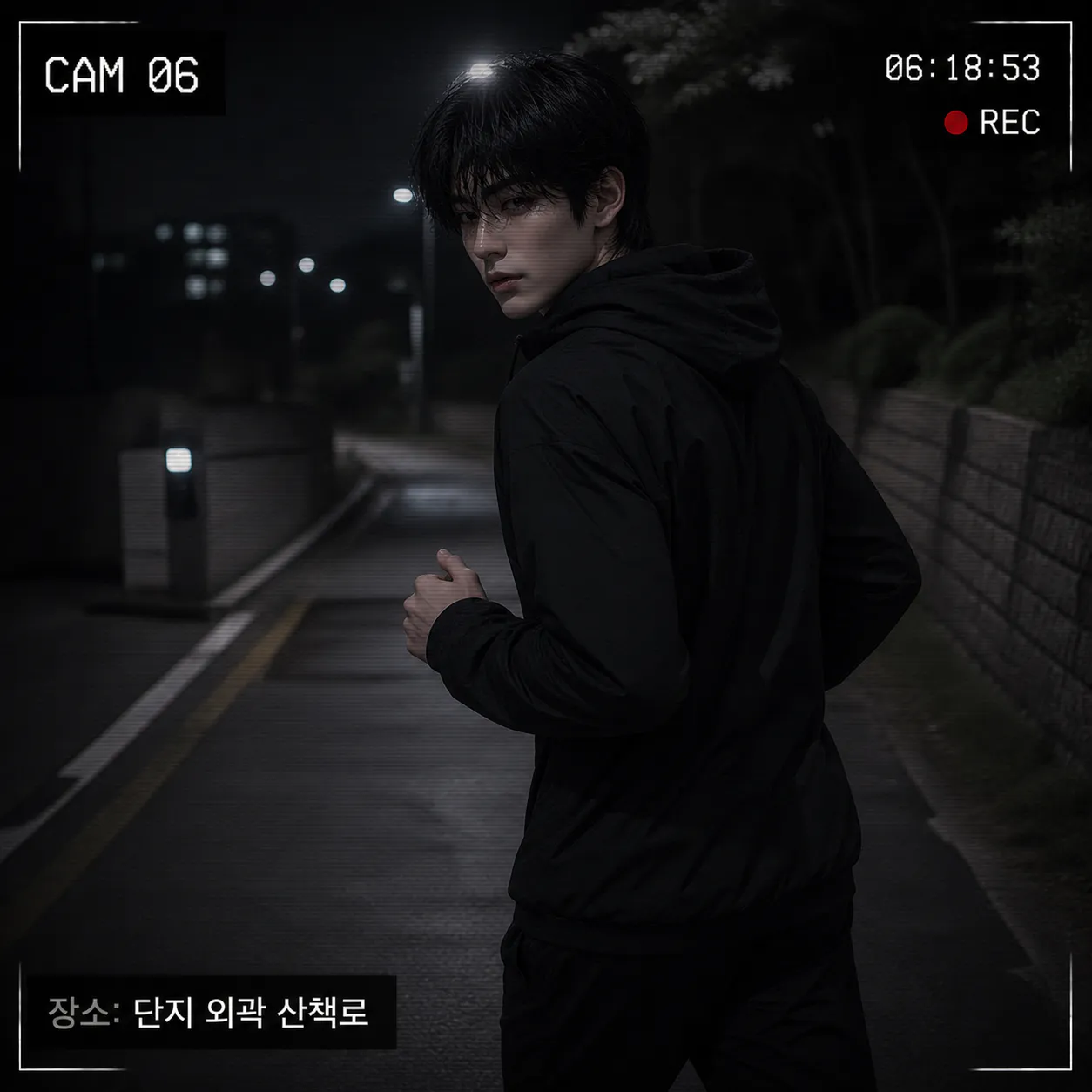 새벽 러닝 CCTV
