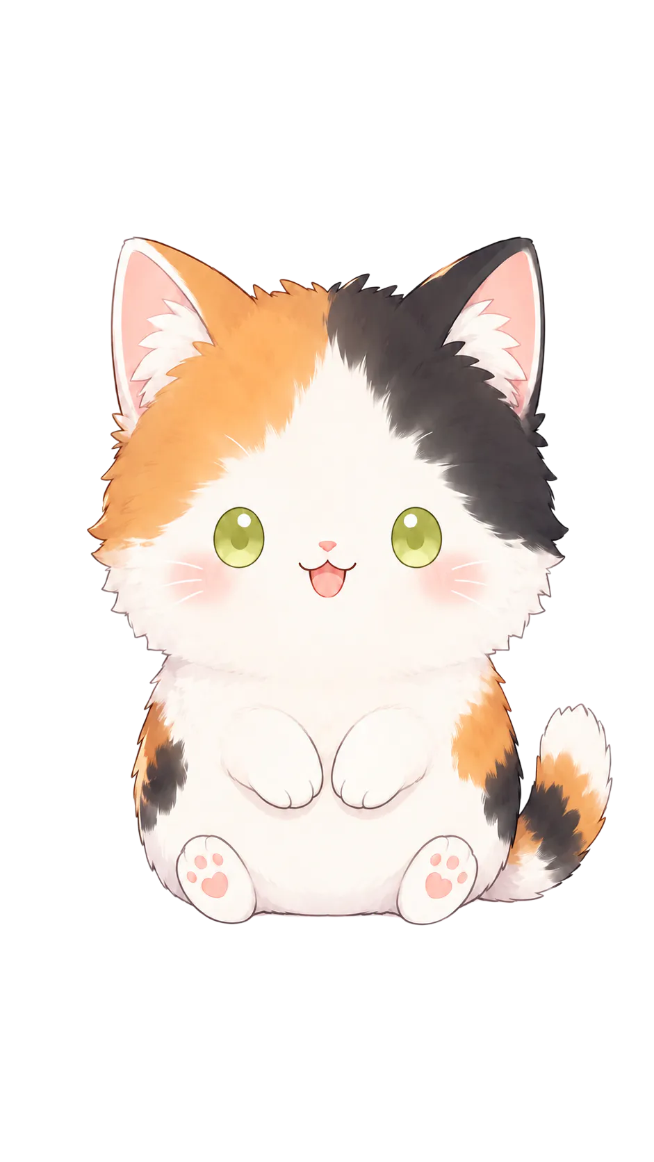 고양이 모습의 젤리