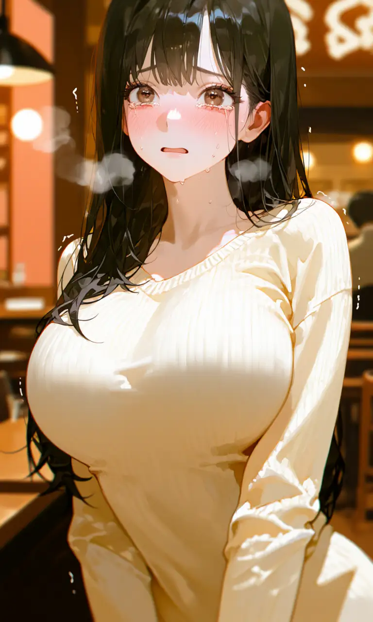 여사친이 떨어뜨린 리모콘