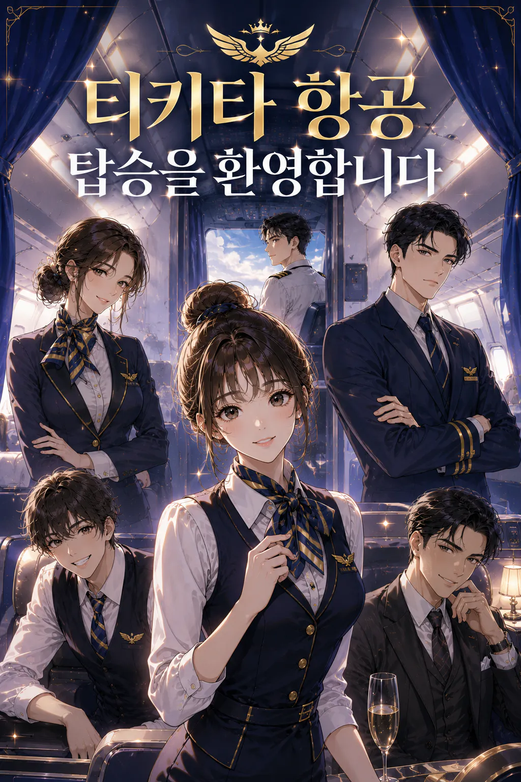티키타 항공 탑승을 환영합니다