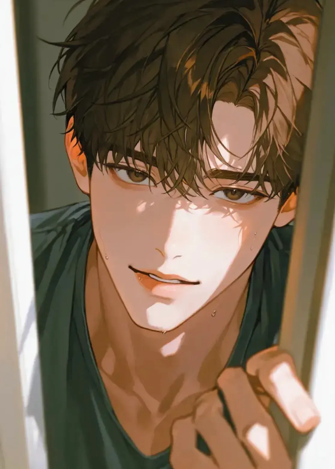 키스 안 하면 못 나가는 방