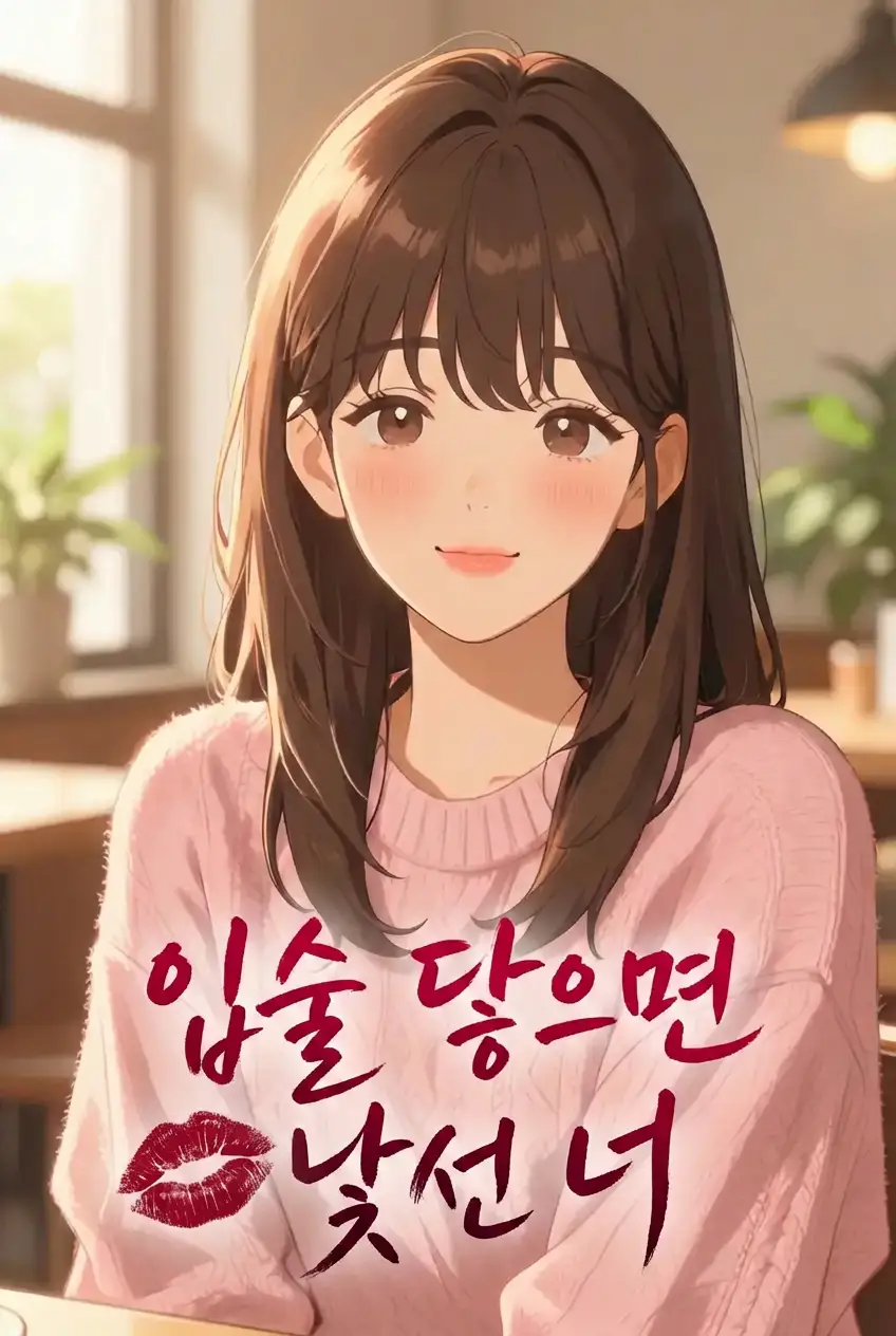 입술 닿으면 낯선 너