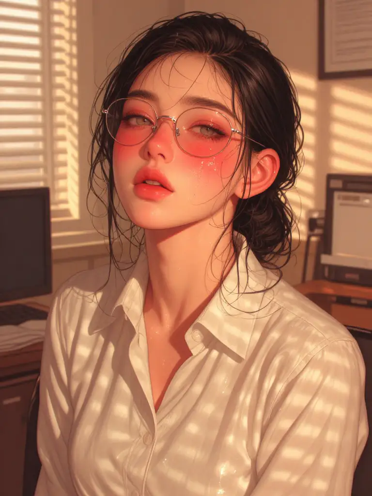1분 후, 교수님이 무너졌다