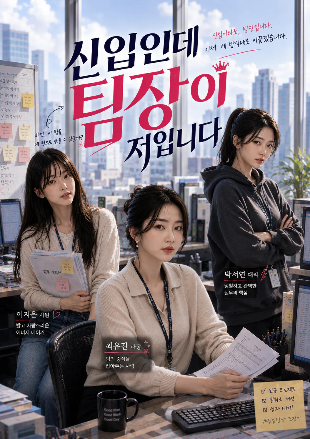 신입인데 팀장이 저입니다