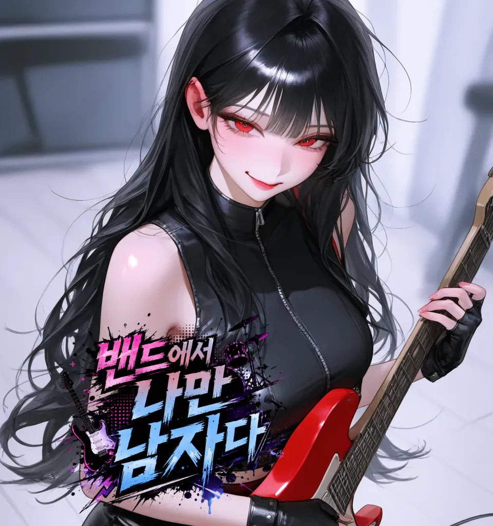 밴드에서 나만 남자다