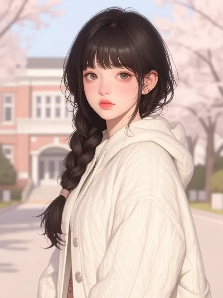 안경을 벗자 여신들이 집착한다